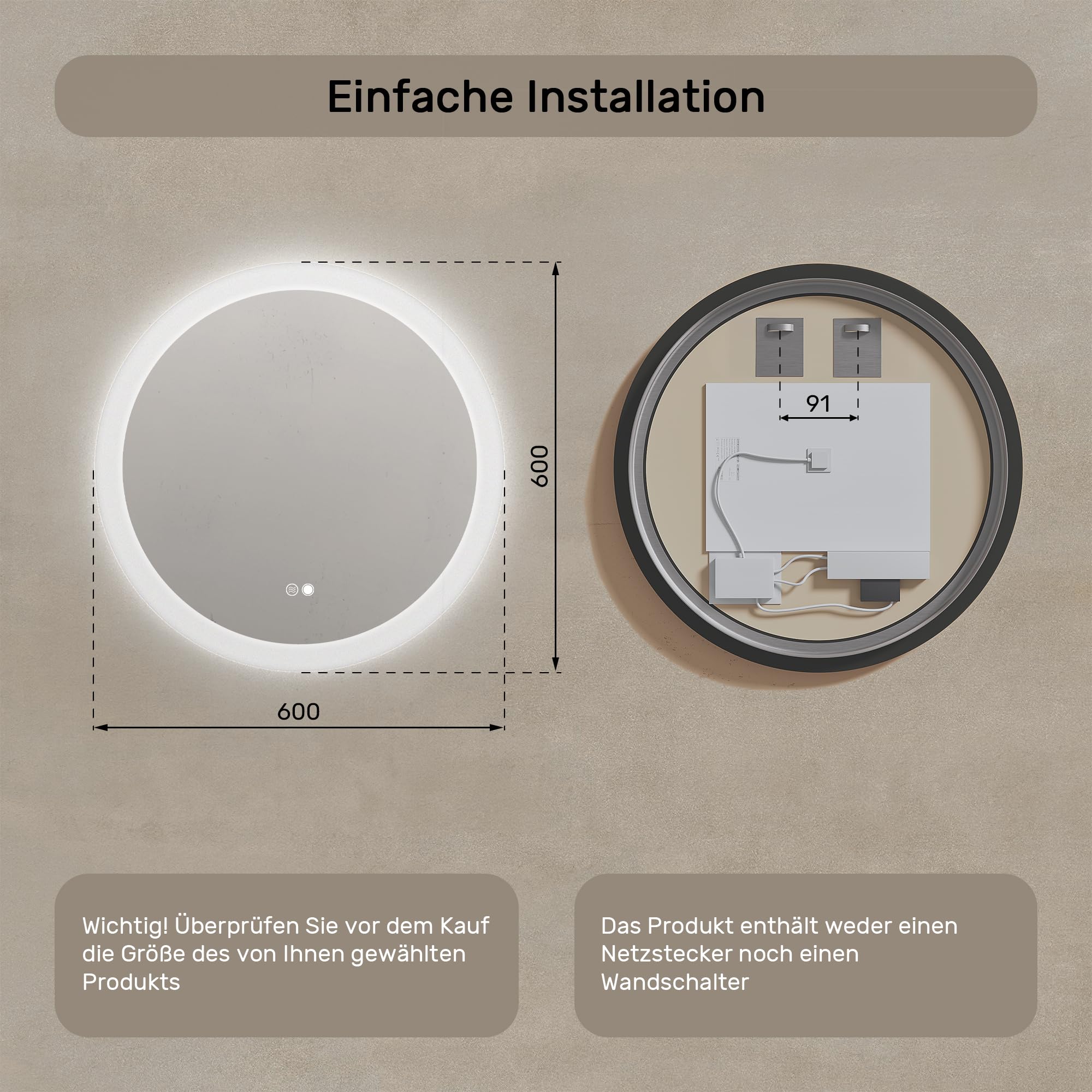 artforma-runder-led-badspiegel-60-cm-touch-3000k-6500k-mit-heizmatte image 8