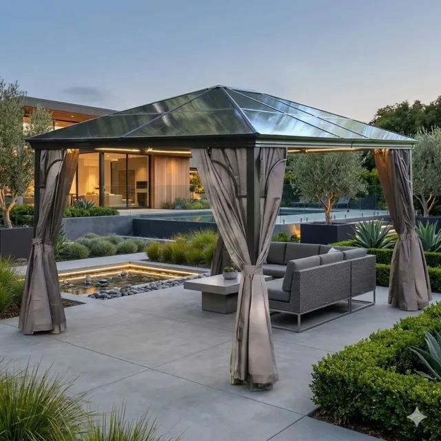 jet-line-aluminium-luxus-pavillon-sahor-3x4-2-m-anthrazit-hardtop image 1