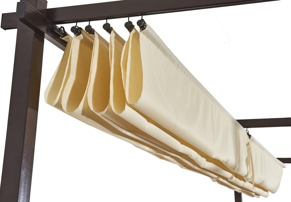 jet-line-luxor-light-metall-pavillon-4-x-3-m-anthrazit-beige-pergola-mit-schiebe image 5