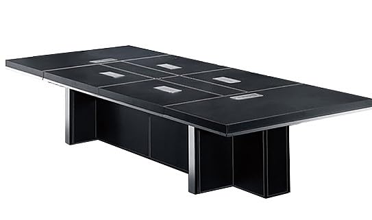 jet-line-besprechungstisch-dallas-schwarz-lederoptik-360x150-cm image 8