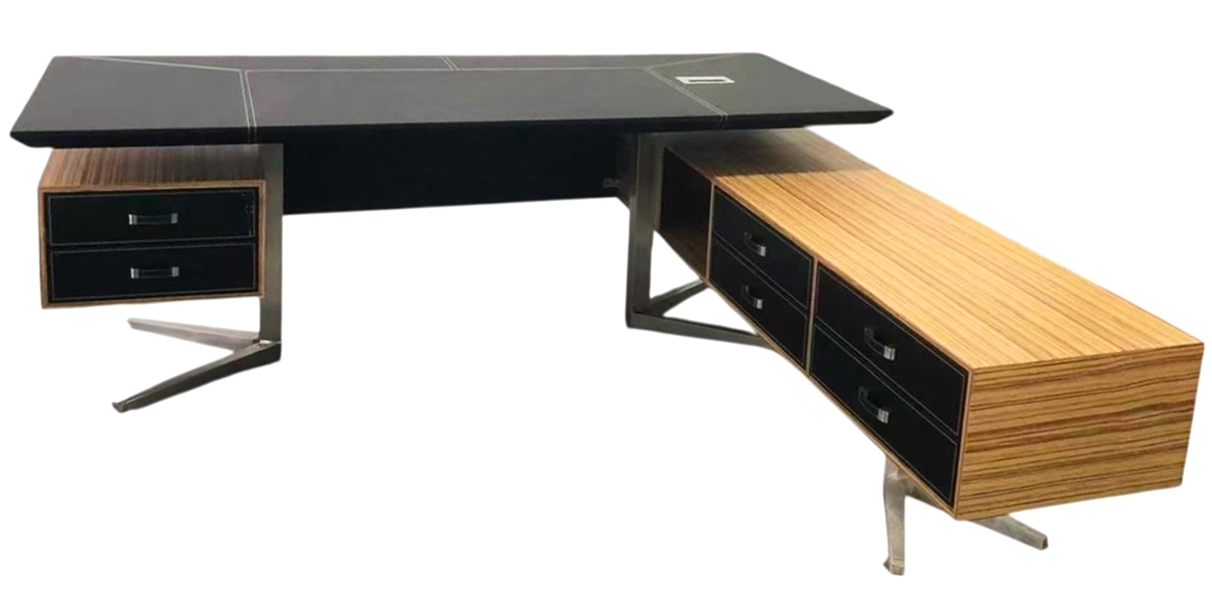 jet-line-bari-chef-winkelschreibtisch-links-schwarz-holz-220x85x75cm image 8