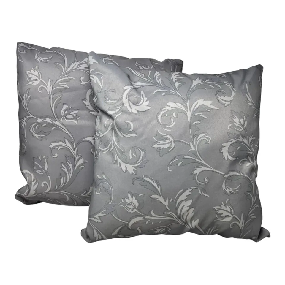 jet-line-nizza-deko-kissen-40x40cm-grau-floral-2er-set-outdoor-mit-f-llung image 1