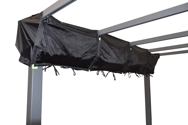 jet-line-abdeckplane-f-r-pavillon-kairo-3-x-3-m-schwarz image 1