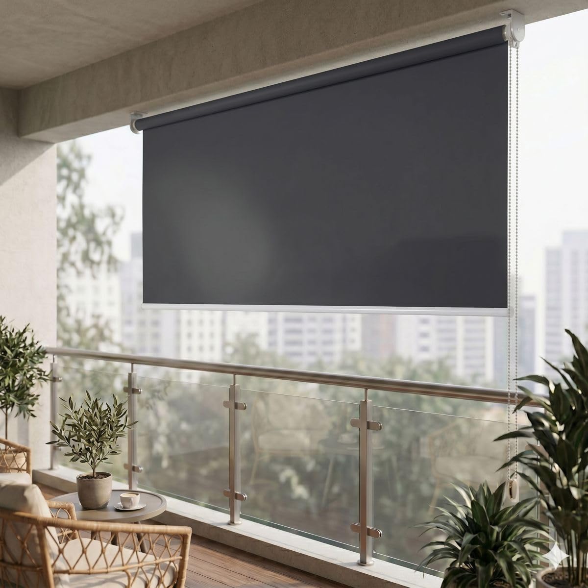 jet-line-vertikalmarkise-balkon-sichtschutzrollo-anthrazit-170-x-230-cm image 1