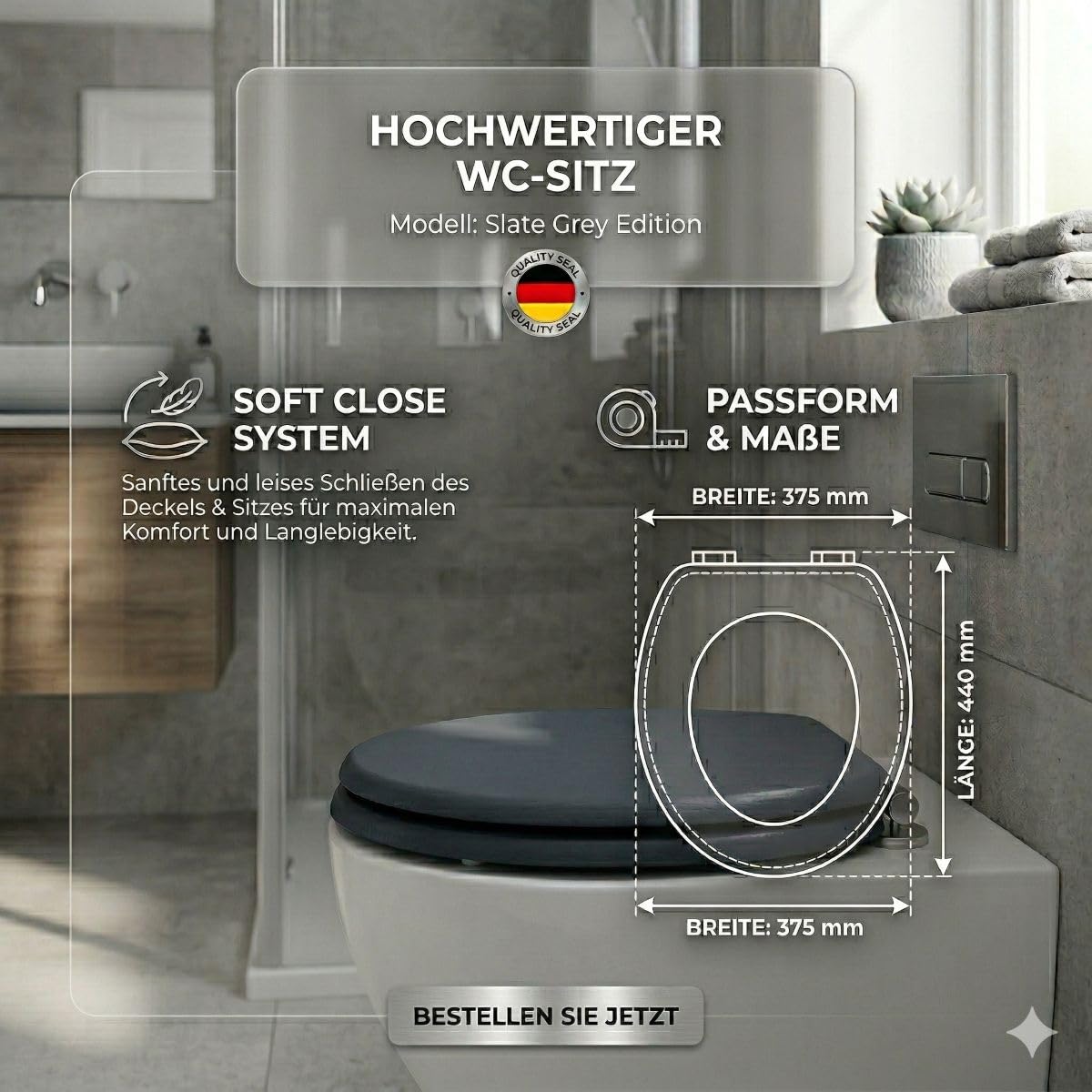 jet-line-wc-sitz-oval-anthrazit-mit-softclose-edelstahlscharnier image 2
