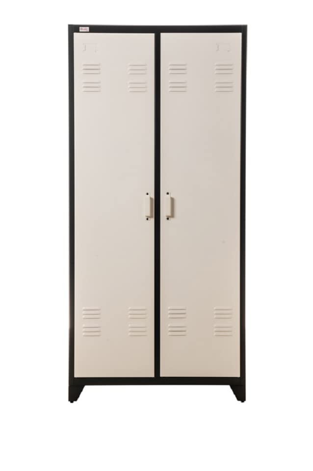 jet-line-odessa-metallschrank-2-t-rig-dunkelgrau-wei-85x50x180-cm image 6