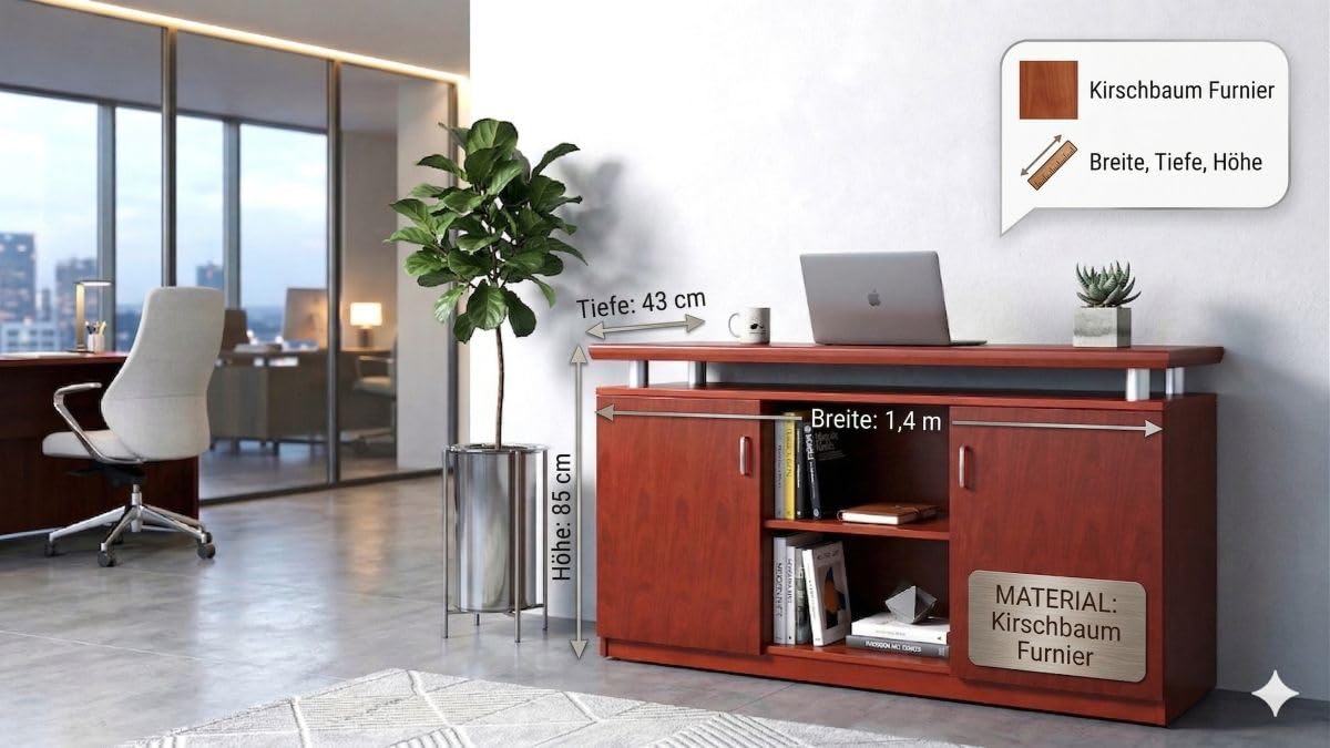 jet-line-orly-aktenschrank-sideboard-kirschbaum-1400-x-430-x-850-mm image 3