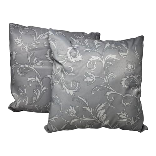 jet-line-nizza-deko-kissen-40x40cm-grau-floral-2er-set-outdoor-mit-f-llung image 2