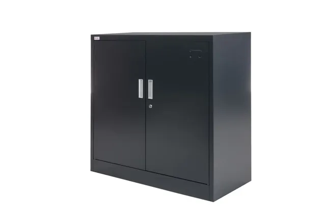 jet-line-aktenschrank-kiew-metall-90x40x90-cm-dunkelgrau image 1