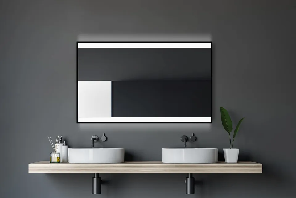 talos-black-shine-led-badspiegel-120x70-cm-matt-schwarz image 1
