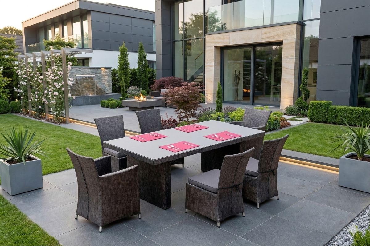 jet-line-r-gen-dining-set-gartenm-bel-set-1-tisch-6-st-hle-inkl-kissen image 2