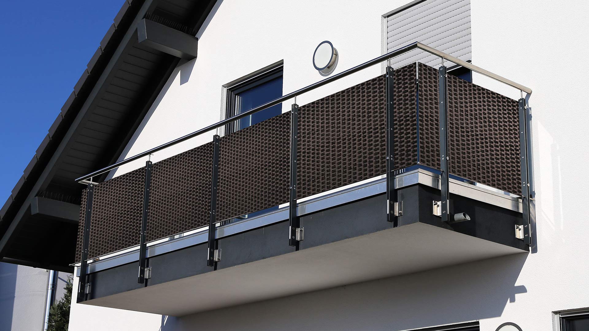 jet-line-premium-polyrattan-balkonsichtschutzmatte-100-x-90-cm-dunkelbraun image 2