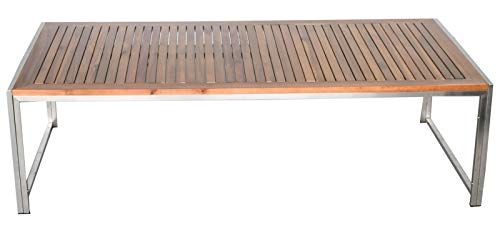 jet-line-artemis-loungetisch-160x80-cm-akazienholz-edelstahl image 2