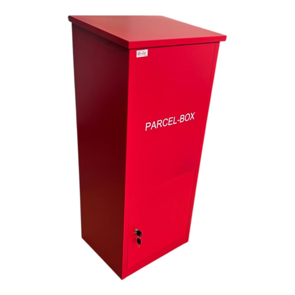 jet-line-xxl-paketbriefkasten-rot-paketbox-metall-99-5x35x45-5-cm image 6
