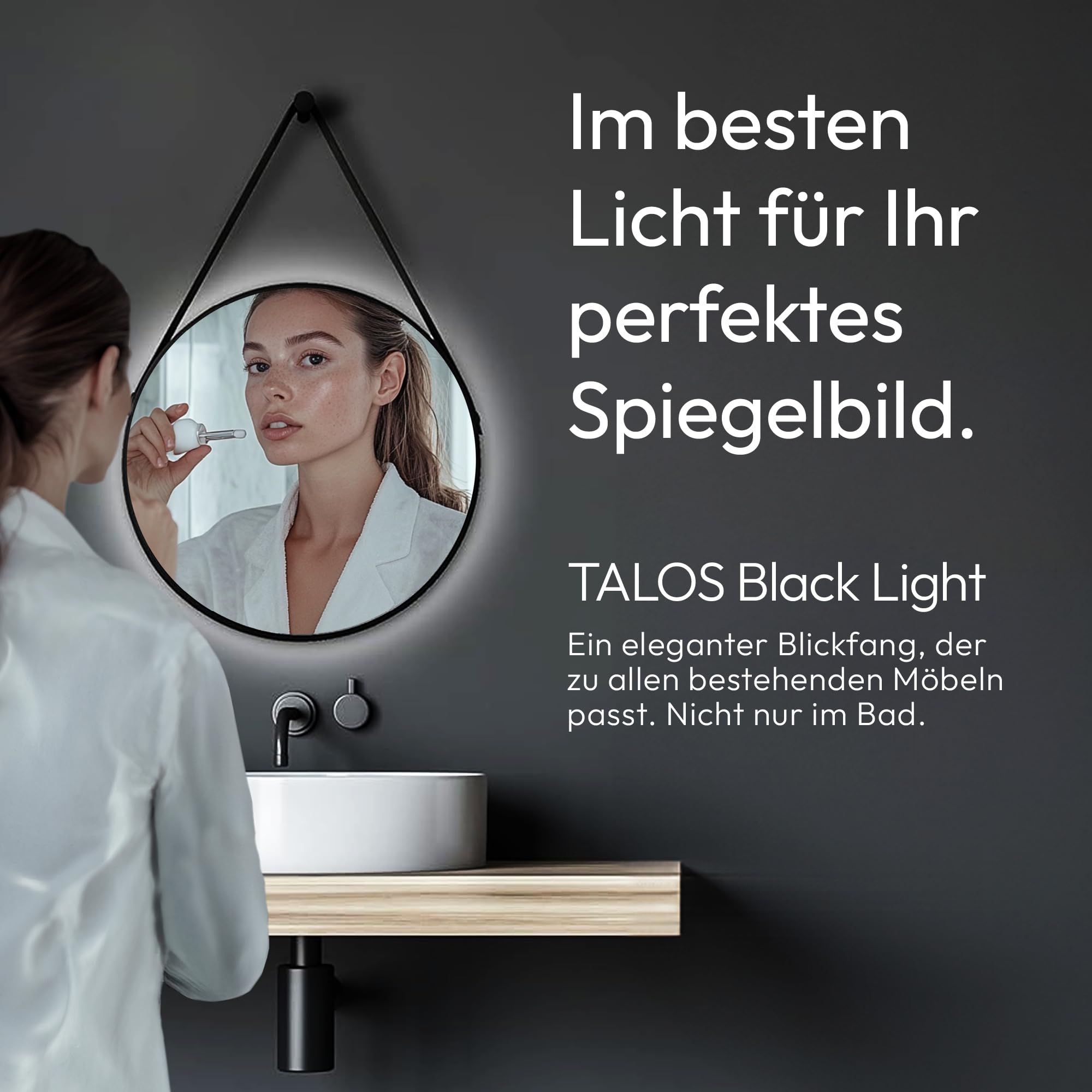 talos-black-light-runder-badspiegel-50-cm-matt-schwarz-led image 2
