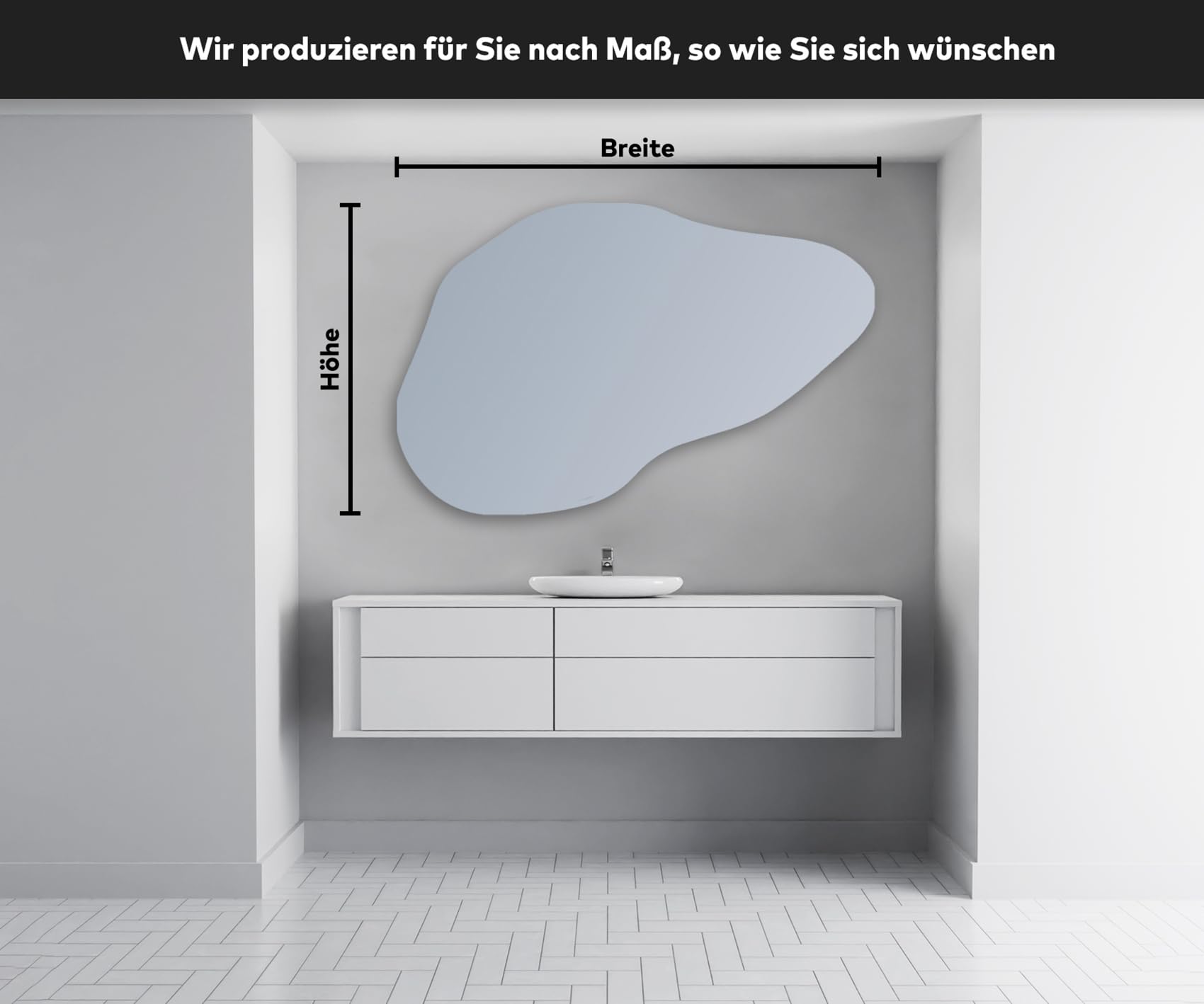 artforma-badspiegel-84x54-cm-asymmetrisch-pod221-led-ohne-rahmen image 2