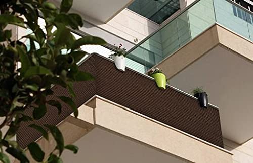 jet-line-premium-polyrattan-balkonsichtschutzmatte-100-x-90-cm-braun image 3