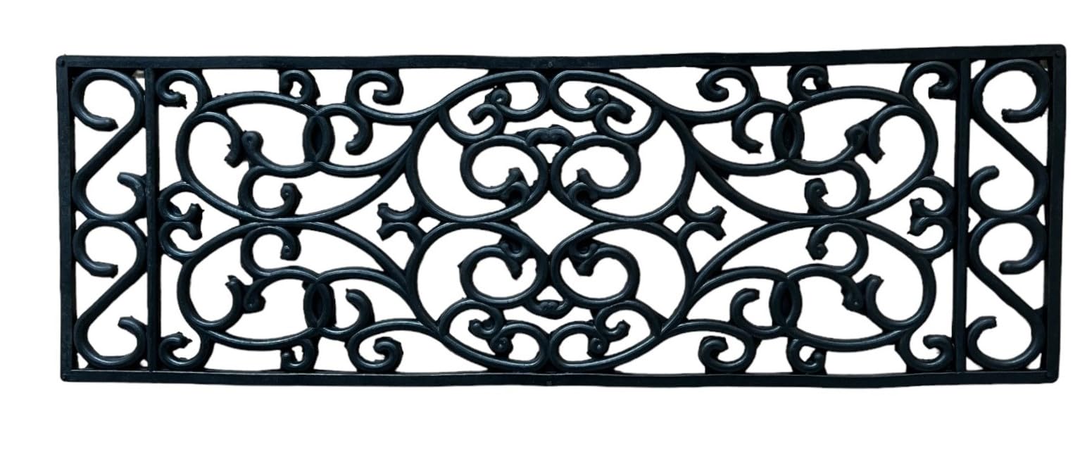jet-line-scala-ornament-stufenmatte-gummi-75x25-cm-schwarz-mit-winkelkante image 1