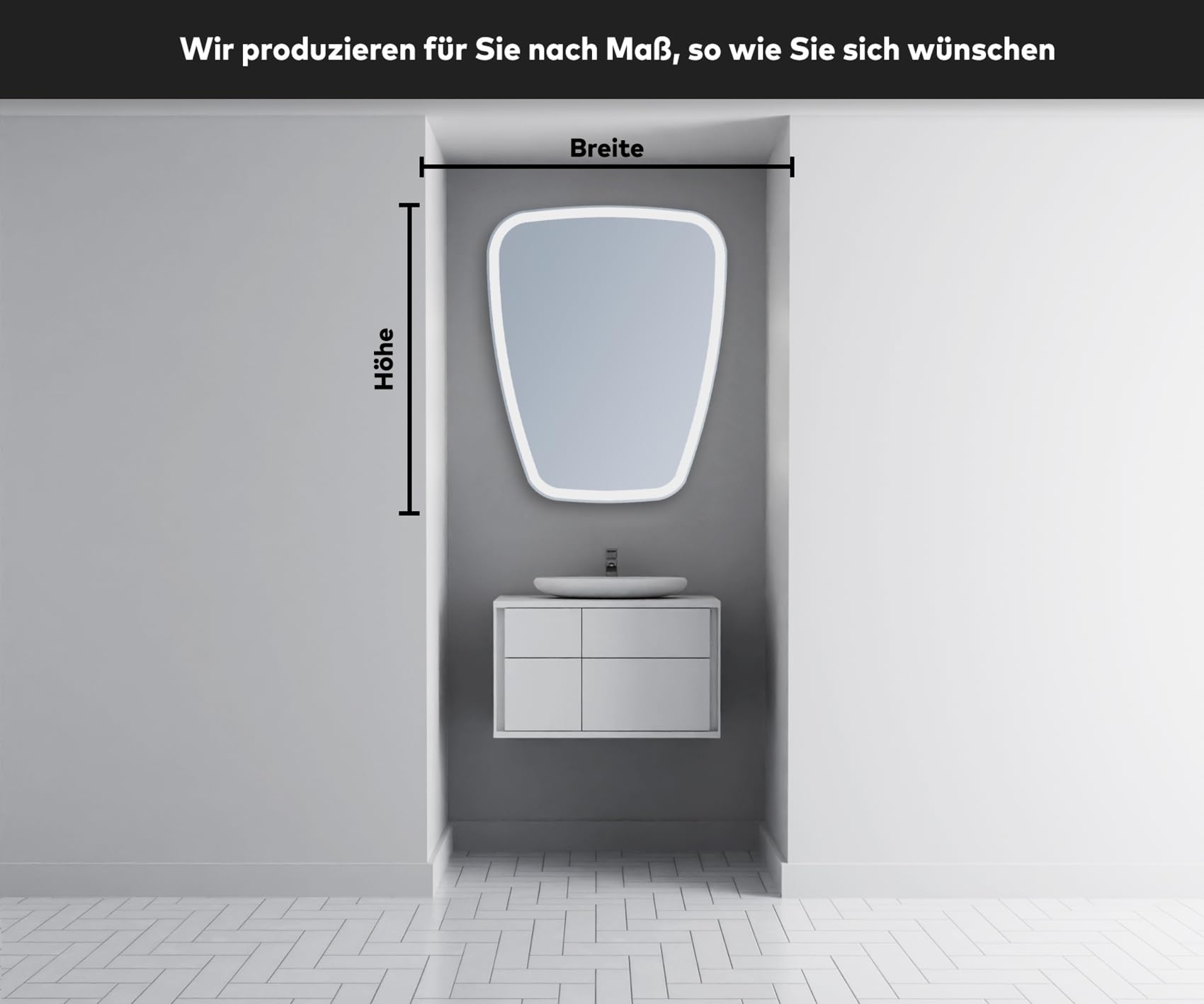 artforma-trz222-led-badspiegel-54x74-cm-asymmetrisch-ohne-rahmen image 3