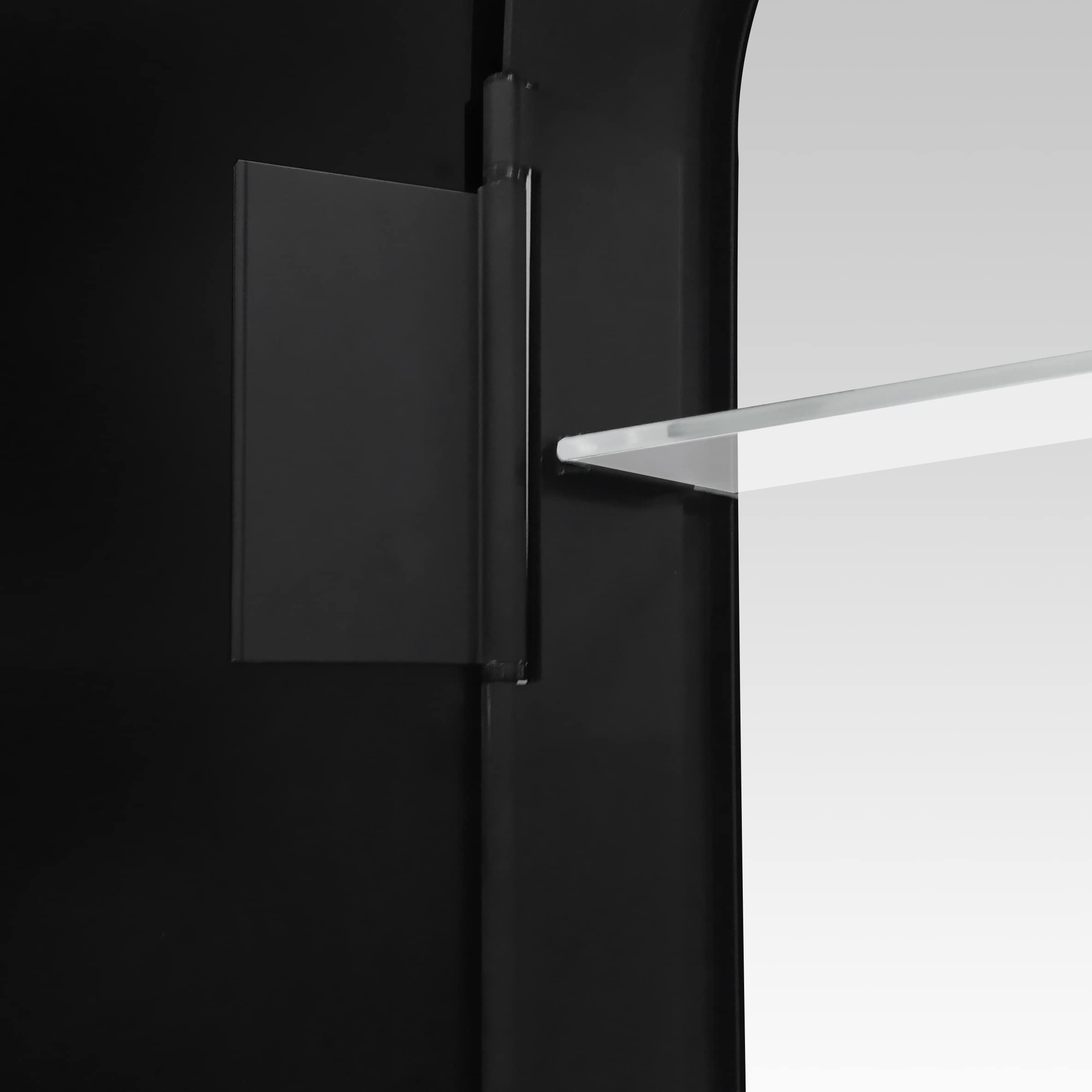 talos-mirage-ovaler-spiegelschrank-40x60-cm-in-schwarz-matt image 4