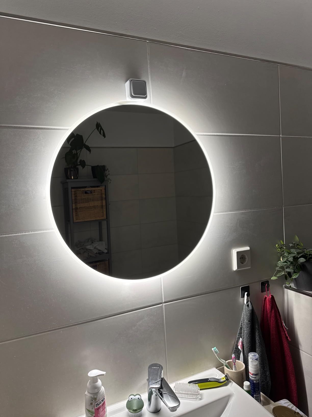 Sehr edel im Gäste-WC