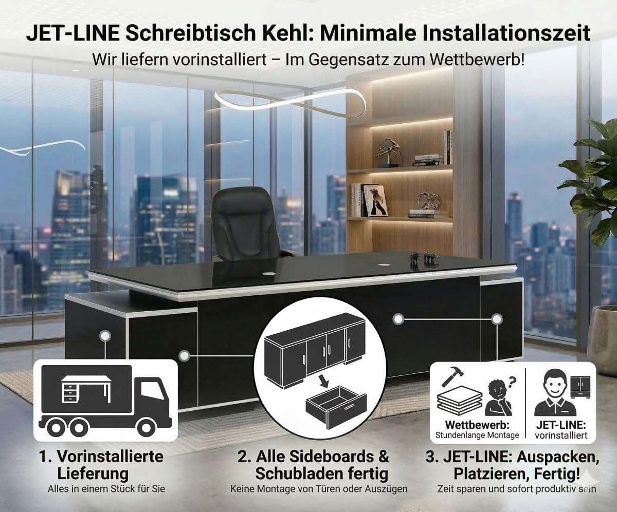 jet-line-chef-schreibtisch-kehl-245-cm-schwarz image 3