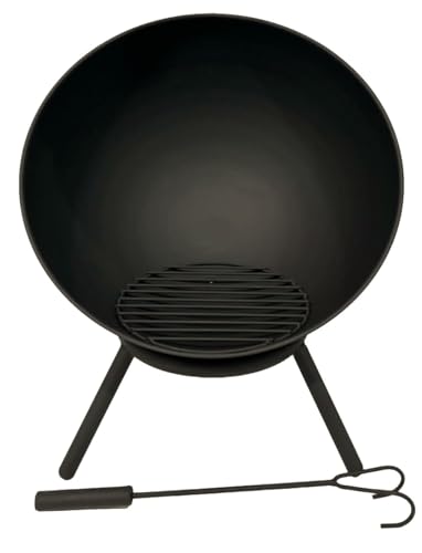 jet-line-feuerschale-apacho-schwarz-60-cm-stahl-mit-3-bein-st-nder image 8