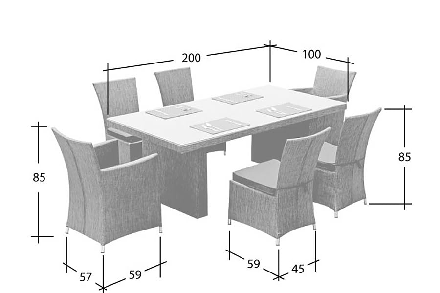 jet-line-r-gen-dining-set-gartenm-bel-set-1-tisch-6-st-hle-inkl-kissen image 5