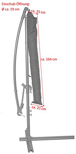 jet-line-pamplona-schirmabdeckung-f-r-ampelschirm-164-x-25-cm-bordeaux image 2