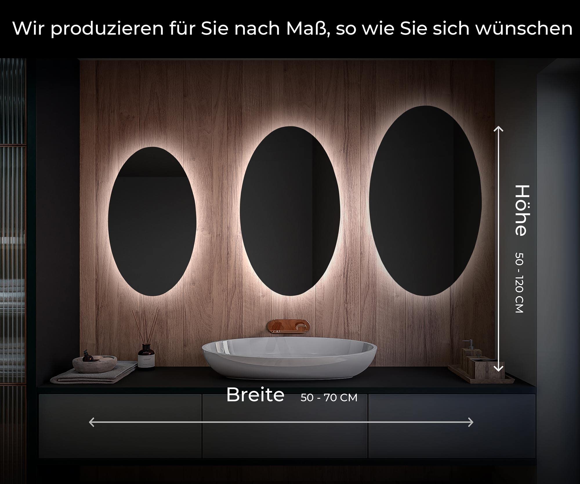 artforma-ambientline-led-badspiegel-oval-70x120-cm-ohne-rahmen image 6