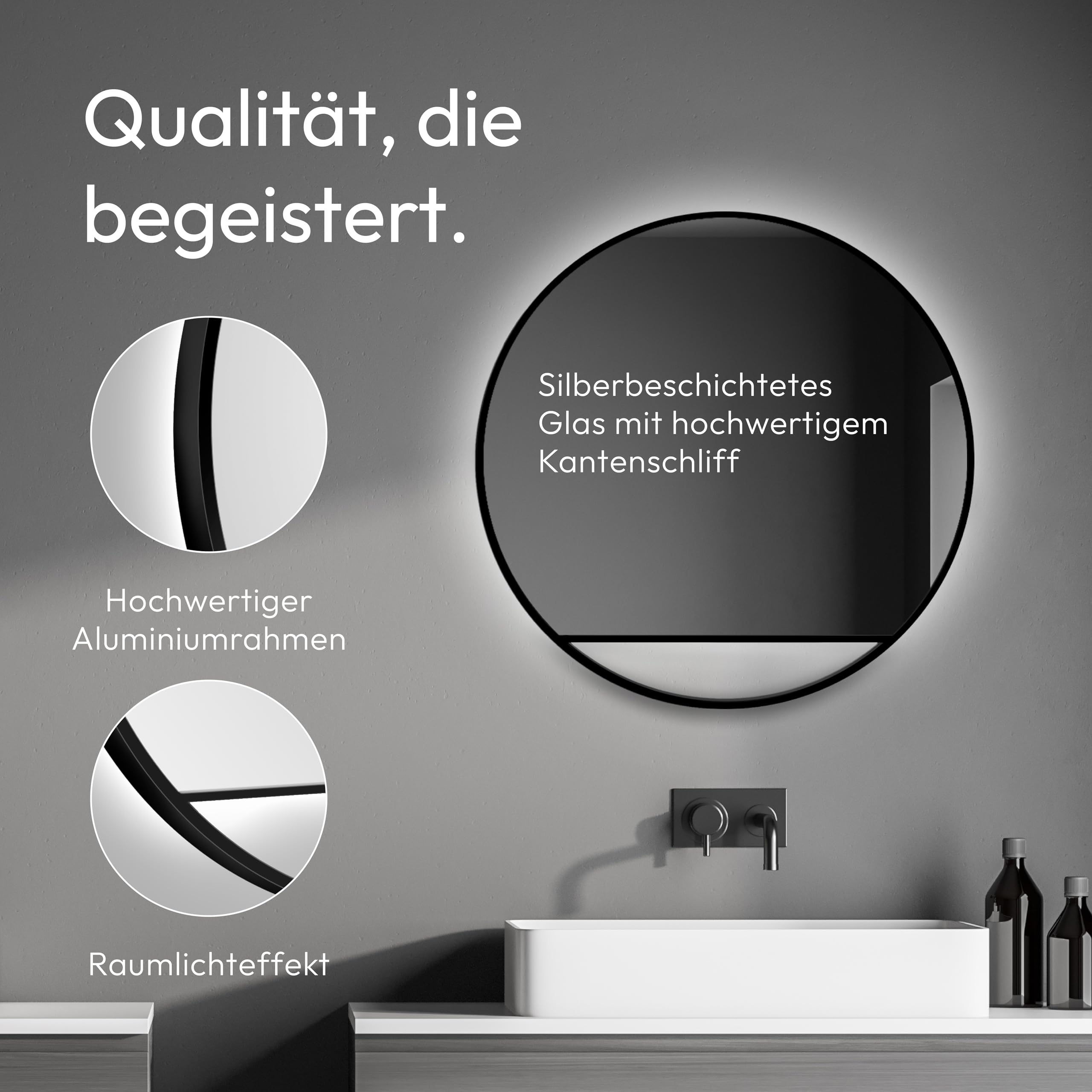 talos-wandspiegel-black-hole-light-led-schwarz-matt-60-cm image 3