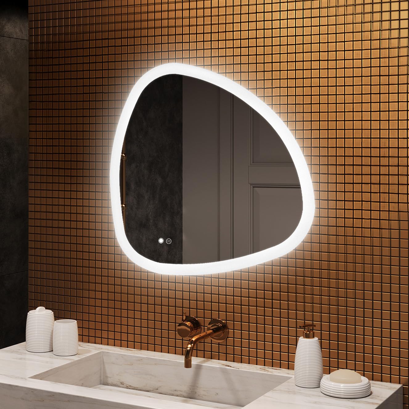 artforma-magartforma075-led-badspiegel-84x84-cm-quadrat-mit-heizung image 1