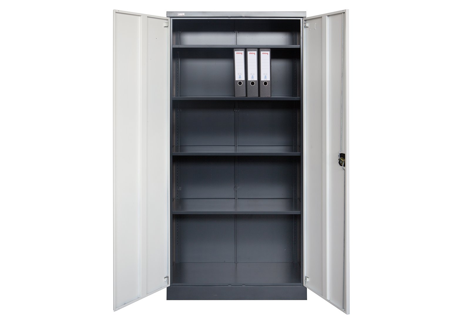 jet-line-stahlschrank-moskau-90x40x185-cm-dunkelgrau-wei-2-t-rig image 2
