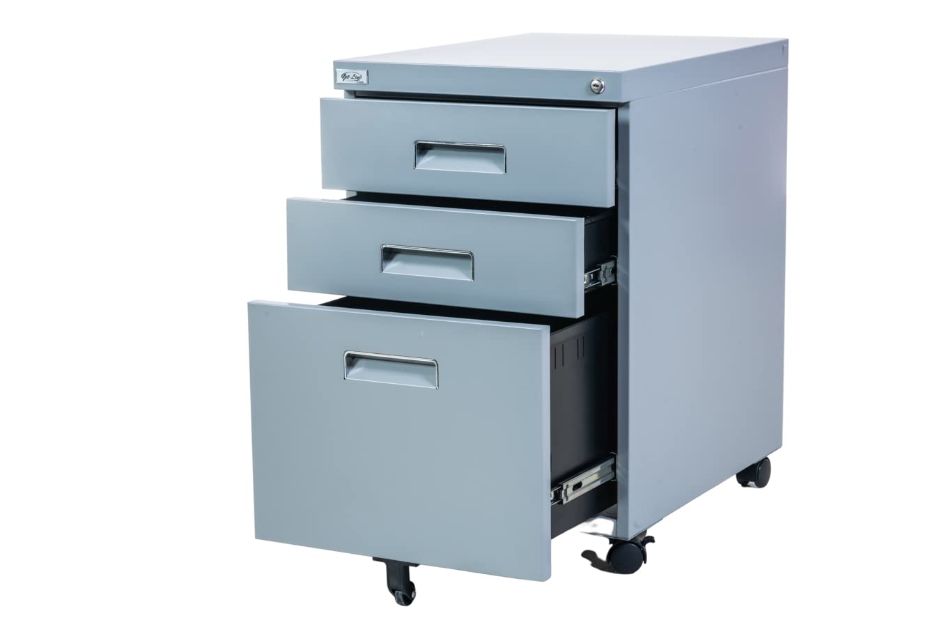 jet-line-metall-rollcontainer-paul-39x52x62-cm-3-schubladen image 3