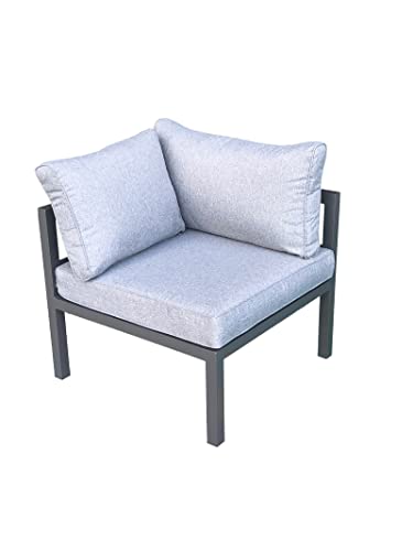 jet-line-gartenlounge-rhodos-zweisitzer-alu-sofa-outdoor-schwarz-grau image 6