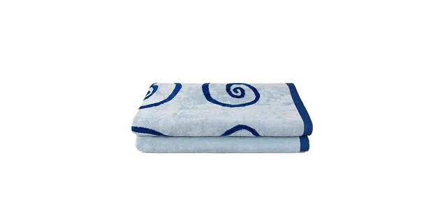 grace-grand-spa-grace-strandtuch-100x180-cm-hellblau-marine image 1