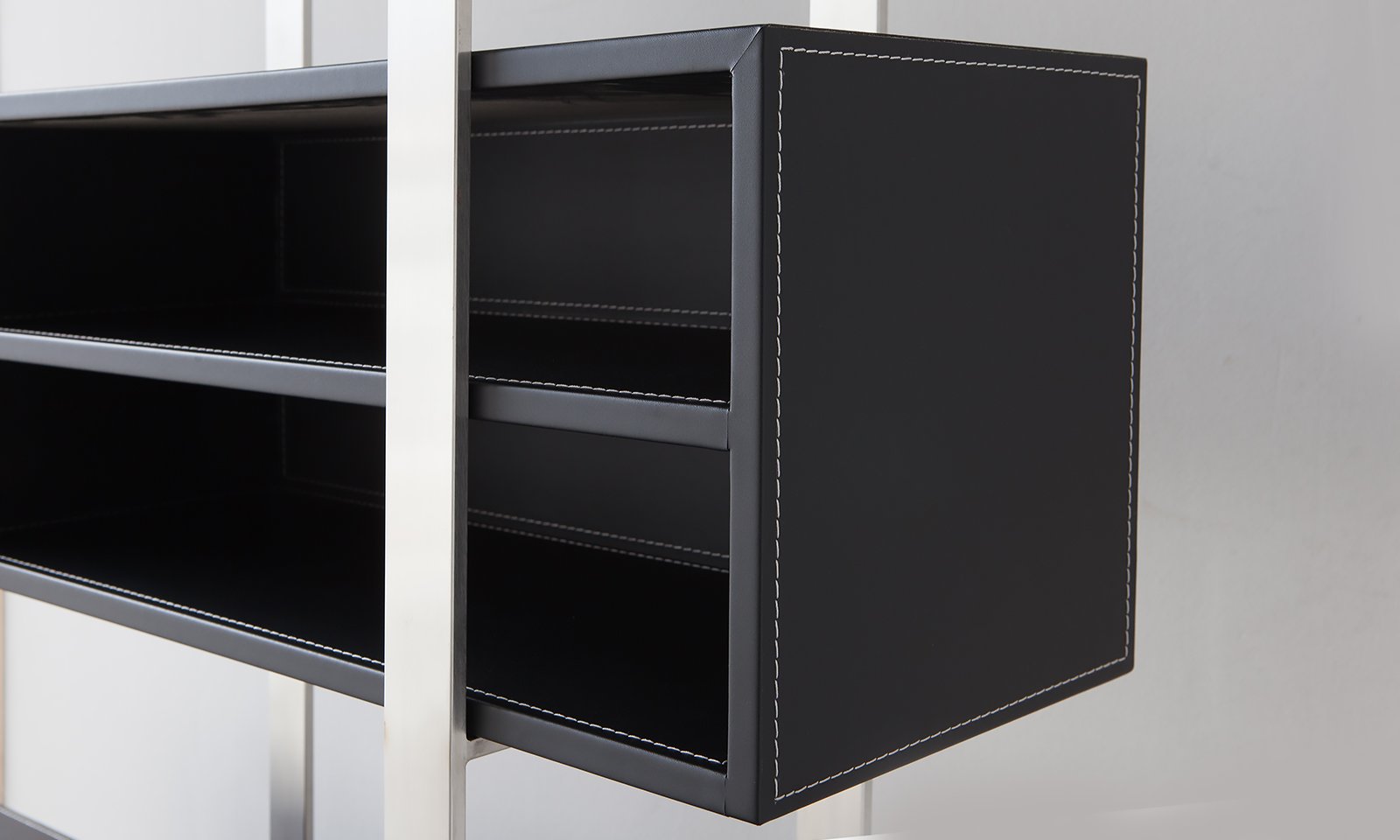 jet-line-brindisi-aktenschrank-b-roschrank-lederoptik-schwarz-180x150x32-cm-edel image 2