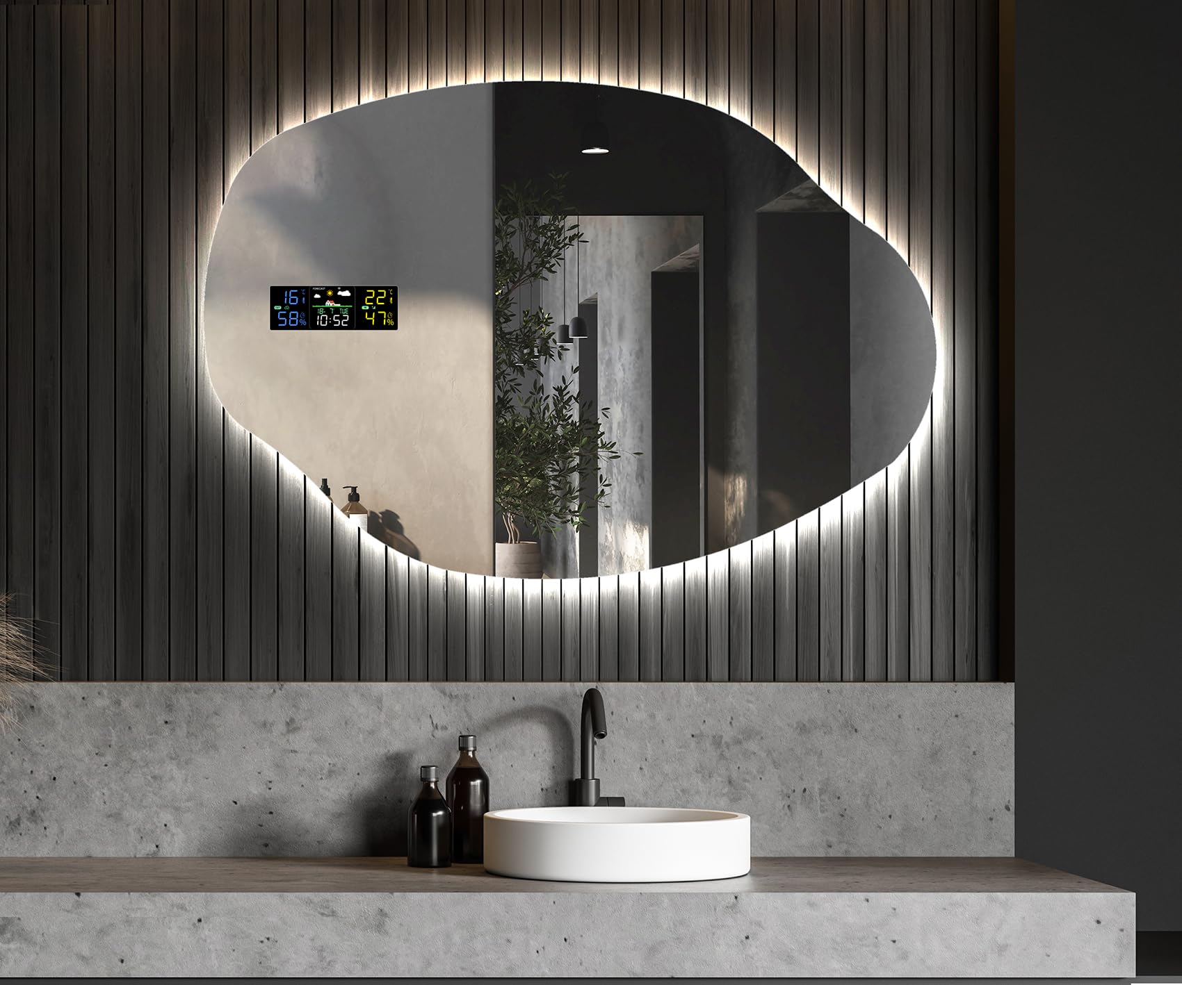 artforma-ambientline-asymmetrischer-led-badspiegel-94x64-cm image 5