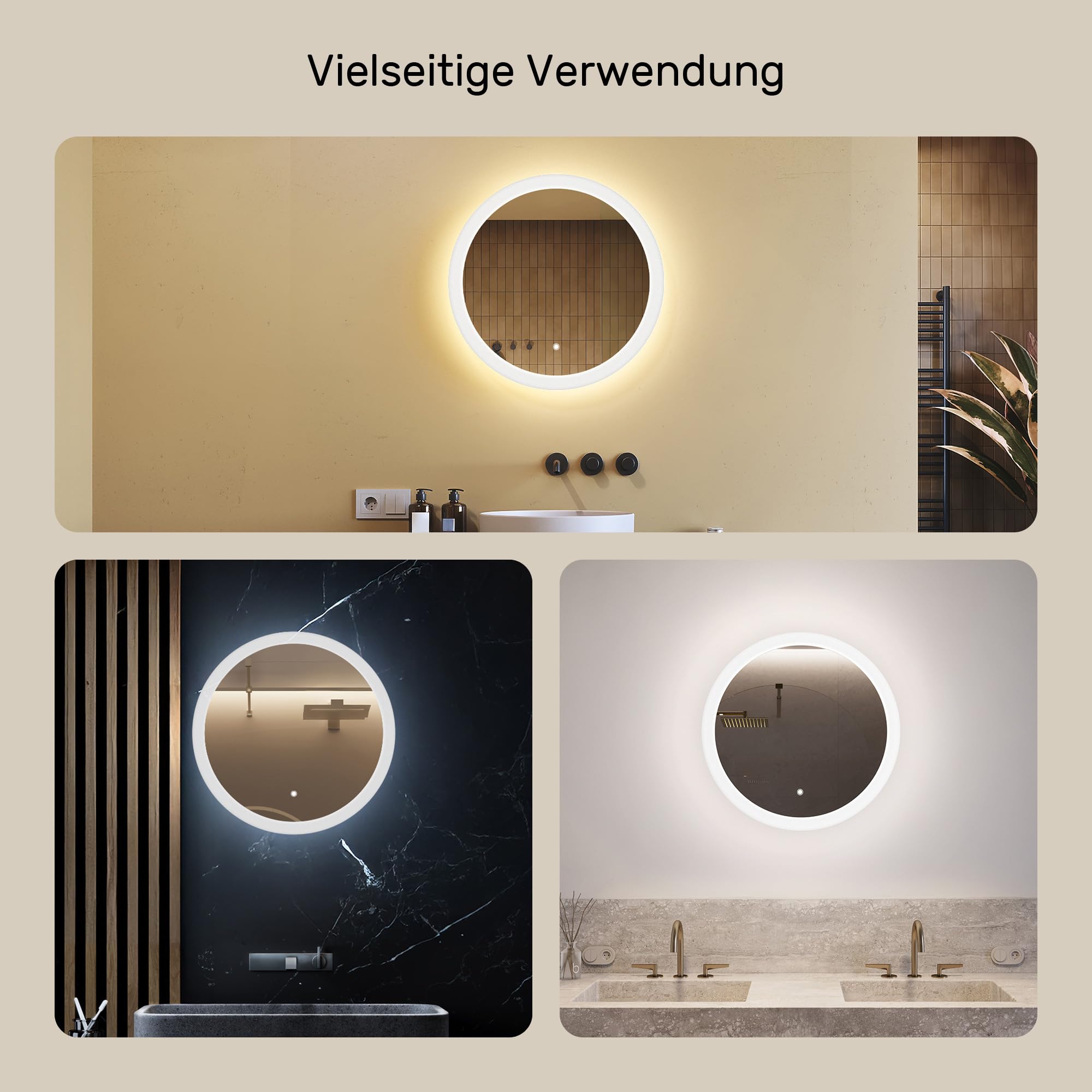artforma-led-badspiegel-rund-60-cm-mit-touchschalter-3000k-6500k image 2