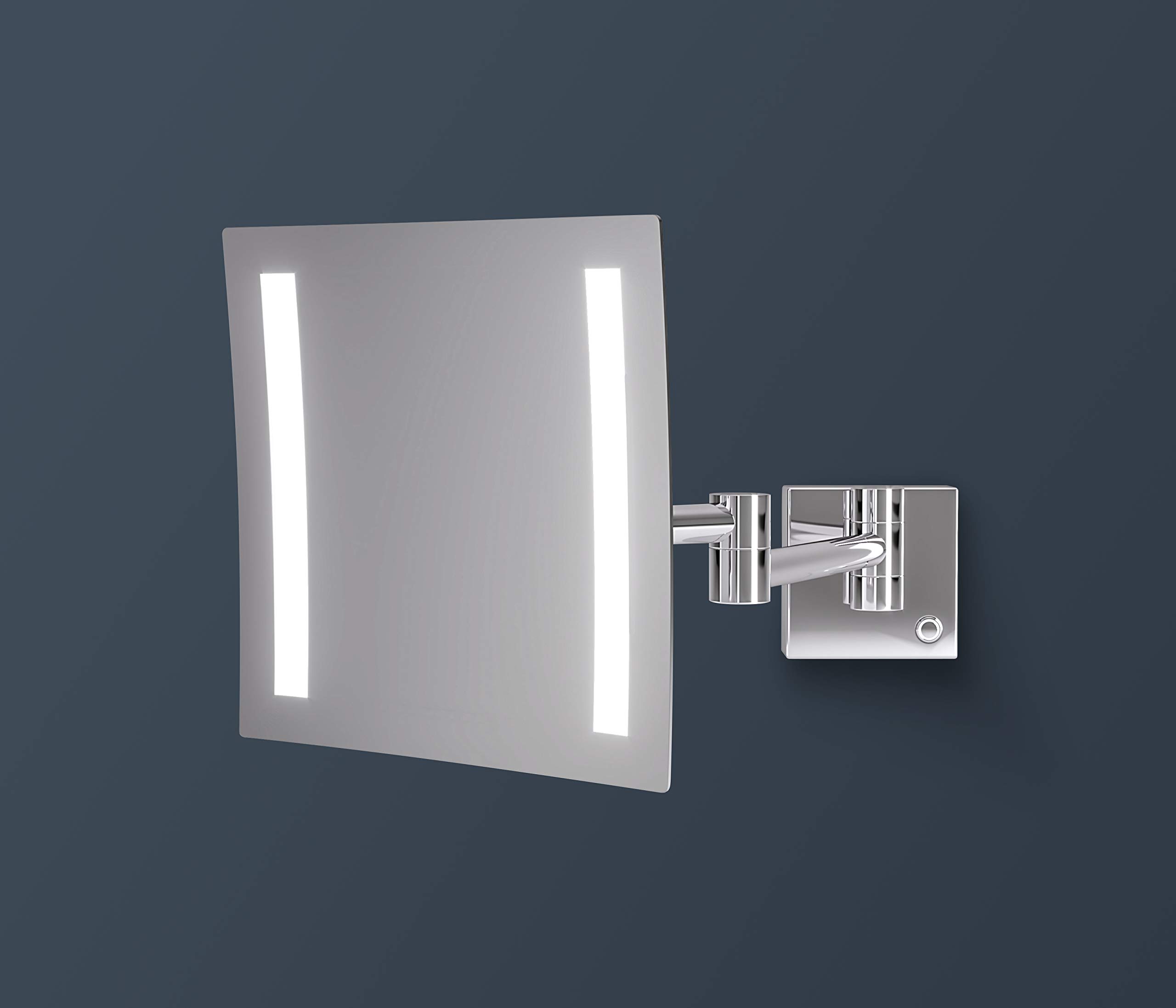 talos-milos-kosmetikspiegel-led-20-x-20-cm-3-fach-vergr-erung-wandmontage image 2