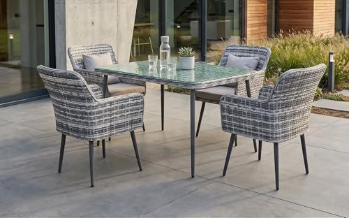 jet-line-lima-gartenm-bel-set-essgruppe-grau-polyrattan-4-st-hle-tisch-150-cm image 8