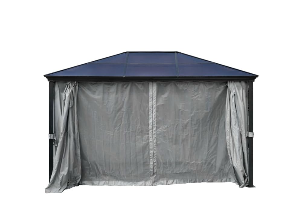 jet-line-taneo-alu-pavillon-3x4-m-hardtop-anthrazit-mit-vorh-ngen image 5