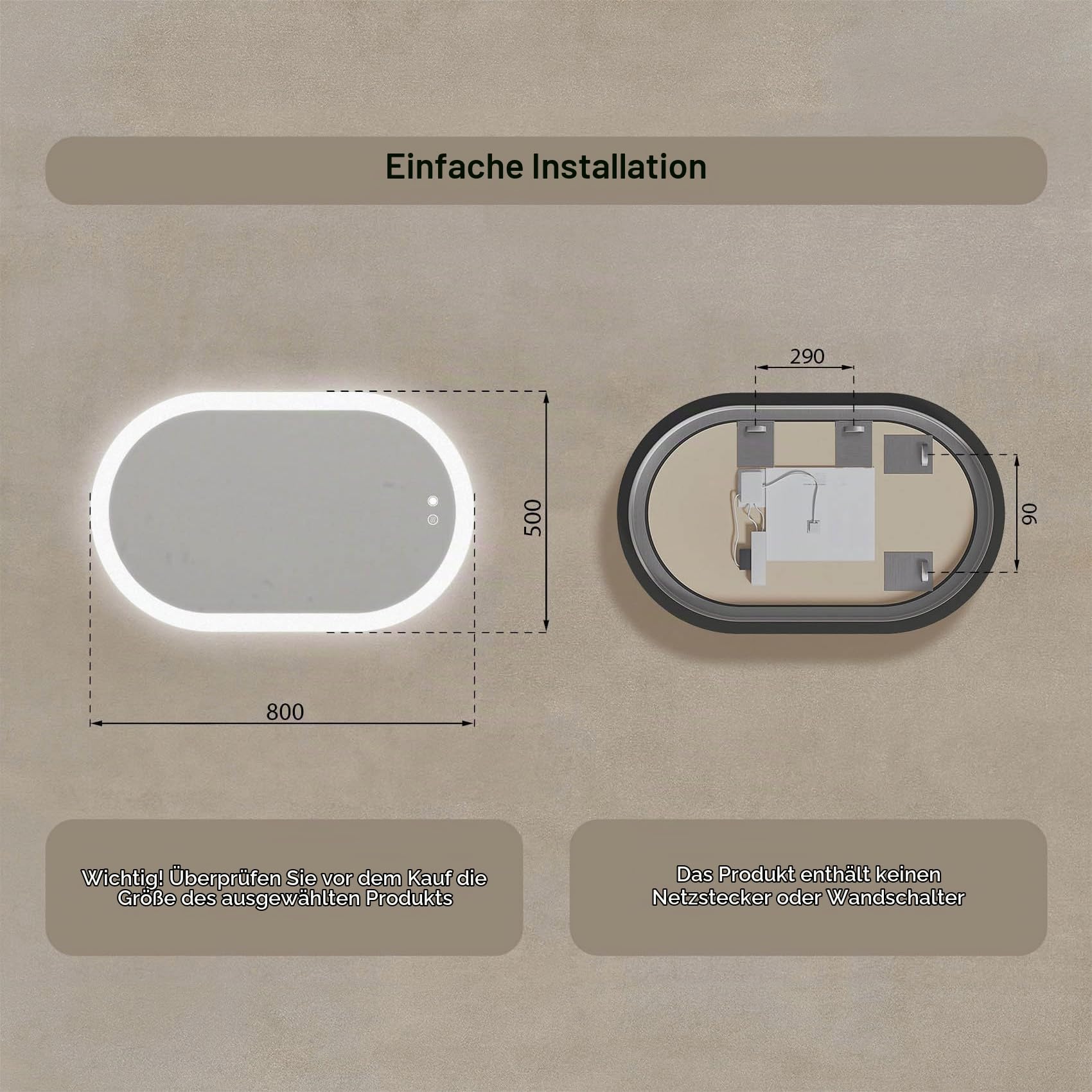 artforma-ambientline-led-badspiegel-oval-80x50-cm-mit-antibeschlag-und-touch image 6