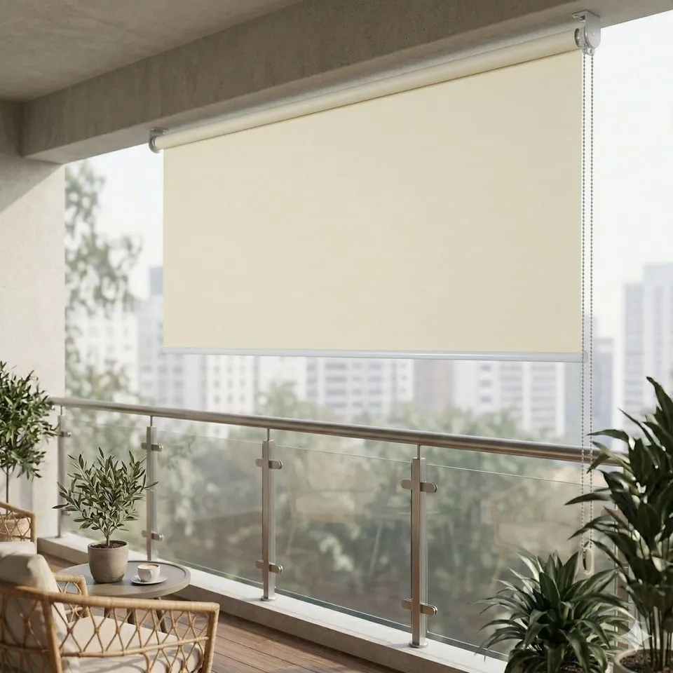 jet-line-vertikalmarkise-beige-120-x-230-cm-sichtschutzrollo image 1