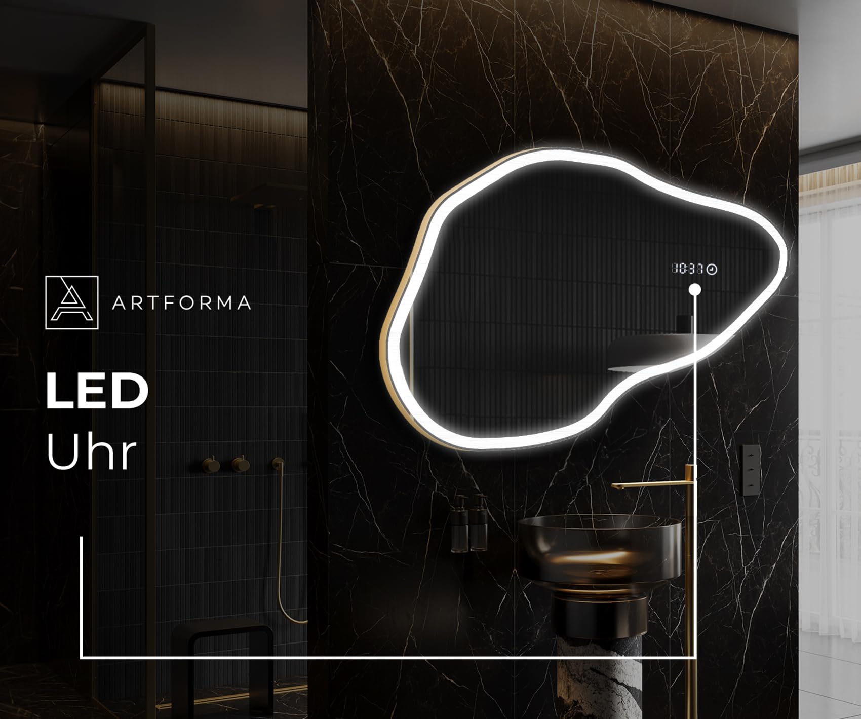 artforma-pod222-led-badspiegel-84x54-cm-asymmetrisch-mit-rahmen image 8