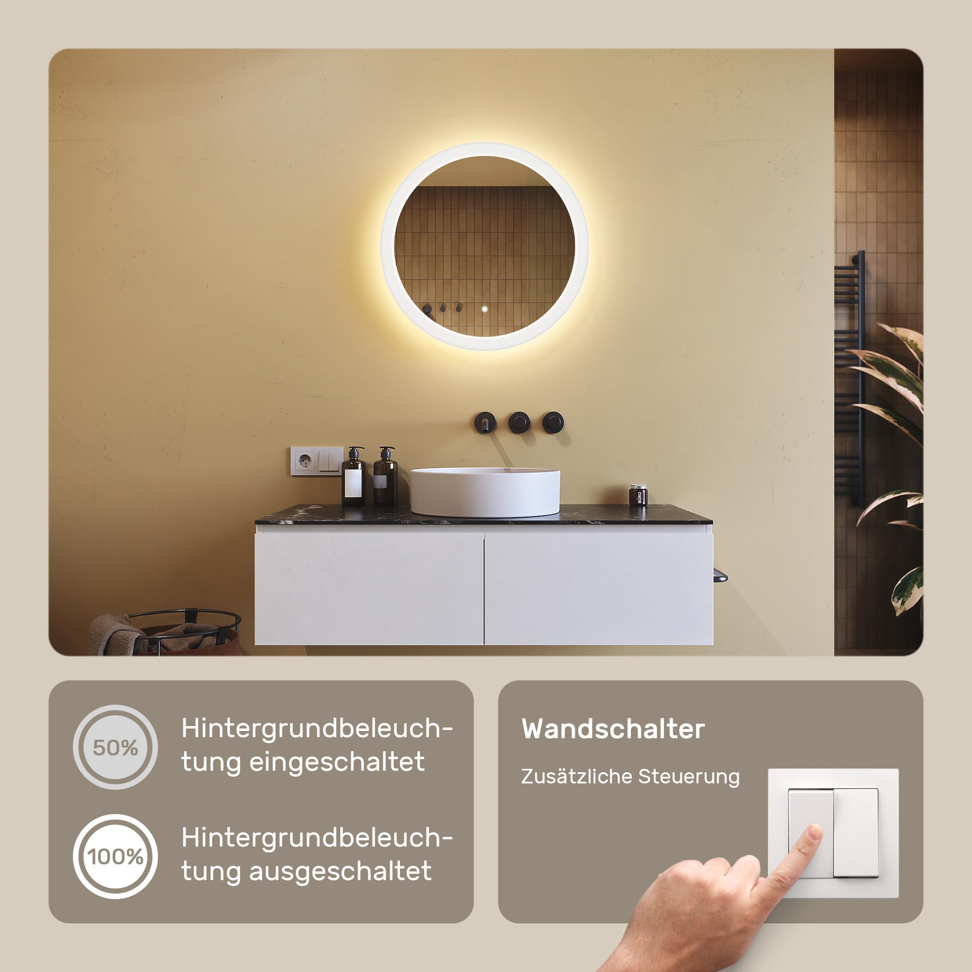 artforma-led-badspiegel-rund-60-cm-mit-touchschalter-3000k-6500k image 4
