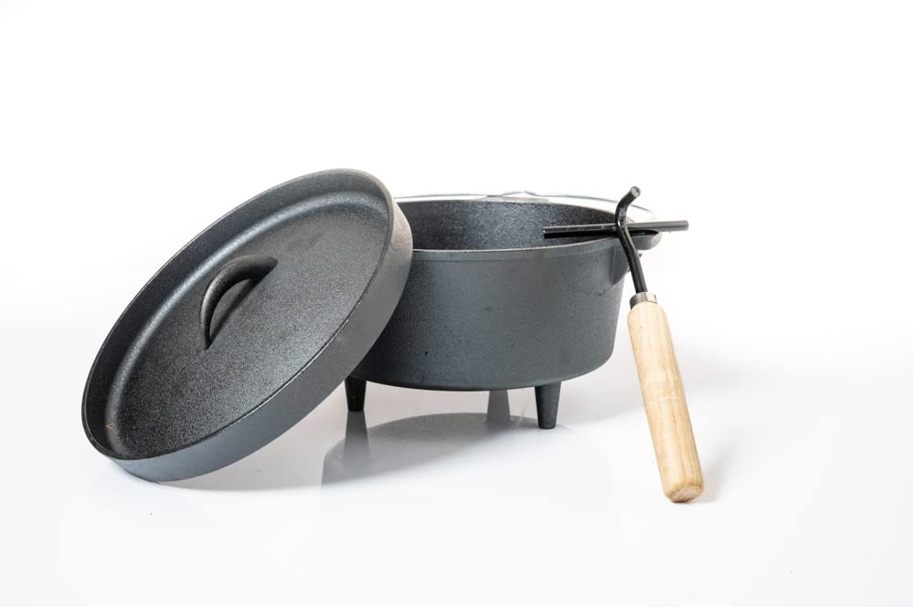 jet-line-arkansas-dutch-oven-3-liter-gusseisen-schwarz-mit-deckelheber image 3