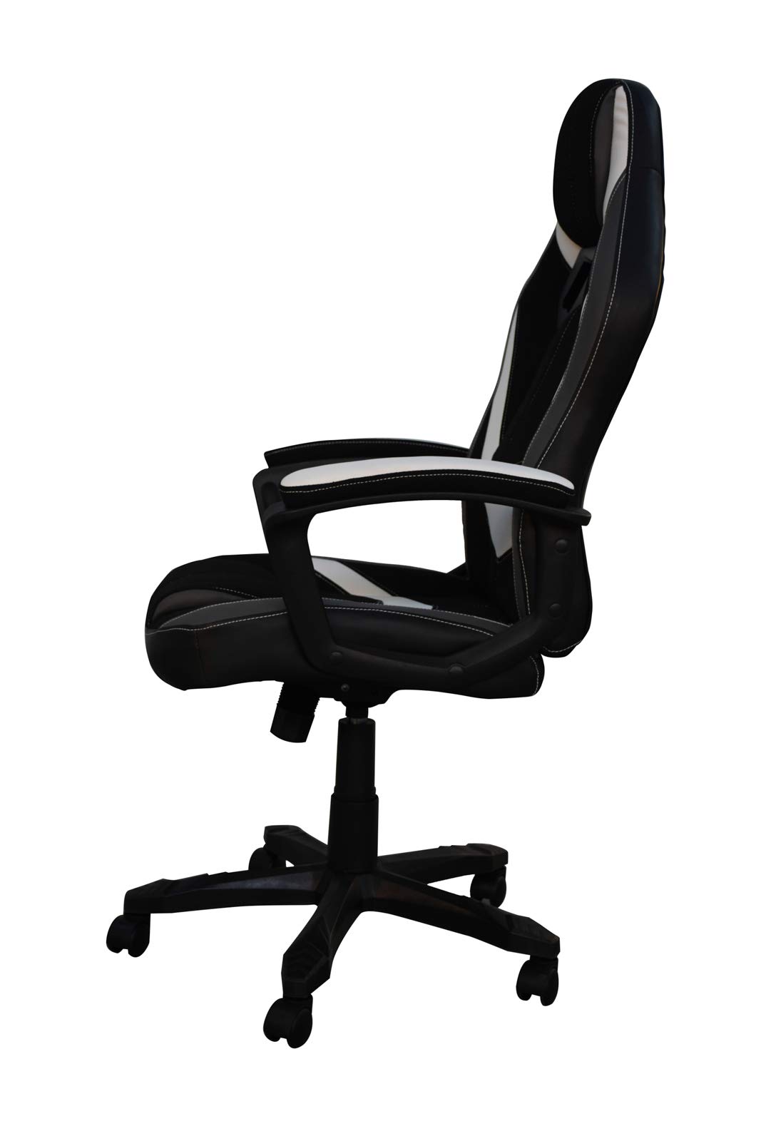 jet-line-gamingstuhl-treviso-chefsessel-schwarz-wei-h-henverstellbar-mit-wippfun image 2