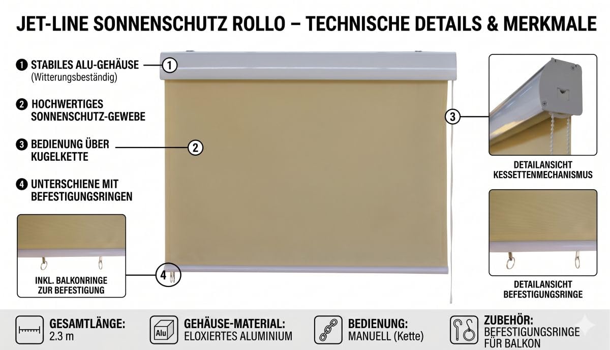 jet-line-senkrechtmarkise-mit-kassette-1-6-x-2-3-m-beige-polyester-sicht-sonnens image 3