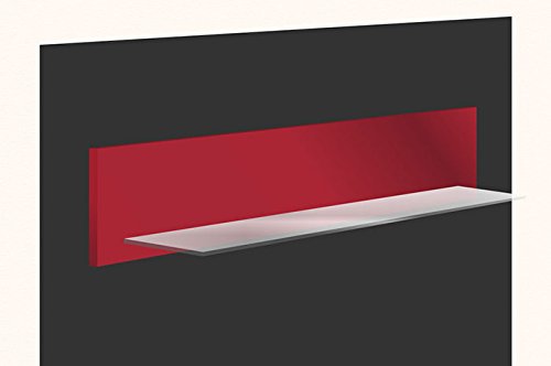 jet-line-badm-bel-regal-wandboard-rot-hochglanz-mit-glasablage-98x20-cm image 3